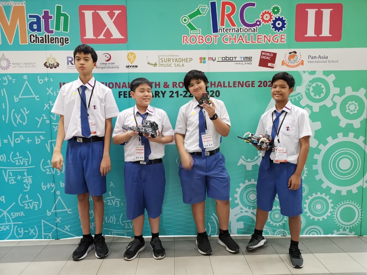 International Math & Robot Challenge – 2nd Place